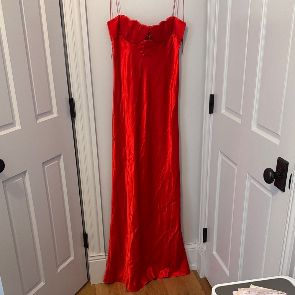 Anna October Red Maxi Dress